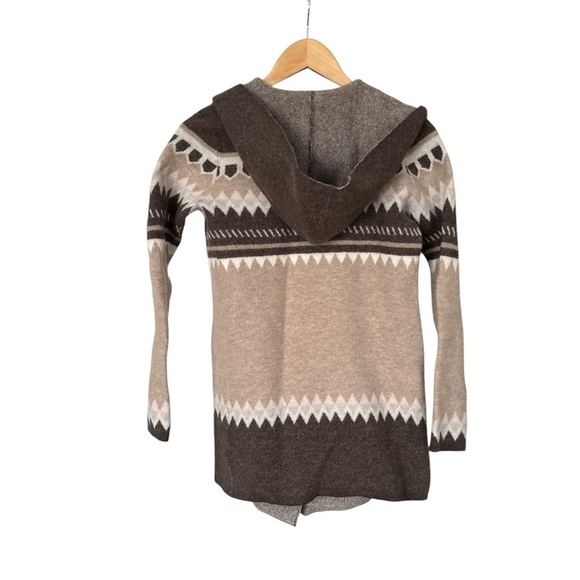 TOAD & CO, 100% Merino Merritt Open Front Hoodie, XS - Picture 3 of 9